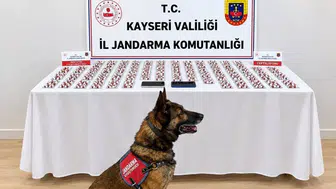Kocasinan'da şüpheli araç denetimi: Bin 81 adet sentetik hap ele geçirildi