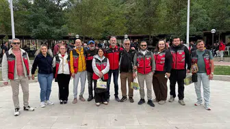 Etili’de iki teker tutkunları pilav şenliğinde bir araya geldi