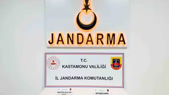 Kastamonu'da jandarma operasyonları: Uyuşturucuya tutuklama, silahlara el koyma