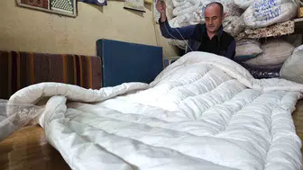 Eskişehir'de soğuyan havalar yün yorganlara olan özlemi yeniden canlandırdı