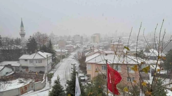 Eskişehir’e Mevsimin İlk Karı Düştü