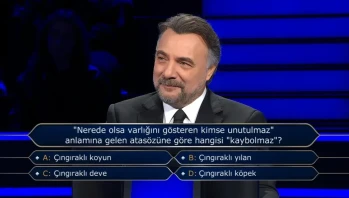 'Nerede olsa varlığını gösteren kimse unutulmaz' atasözüne göre hangisi kaybolmaz?