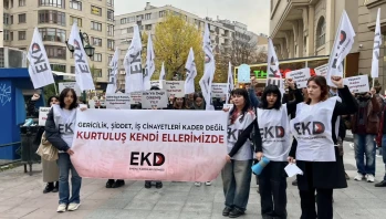 Emekçi Kadınlar Sokakta: ‘Gericilik, Şiddet ve İş Cinayetleri Kader Değil!’