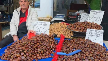 Kış aylarının vazgeçilmezi Simav kestanesi