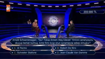 Arnold Schwarzenegger, "Dur! Yoksa Annem Ateş Edecek" filminin senaryosunu okuyup berbat bulmuş, kime filmi övüp onun oynamasına sebep olmuştur?