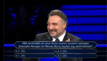 NBA tarihindeki en uzun boylu oyuncu ünvanını paylaşan Gheorghe Mureşan ile Manute Bol'un boyları kaç santimetredir?