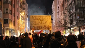 Eskişehir'de eylem pankartları dikkat çekti