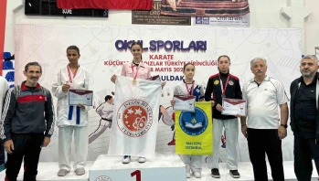 Doğa Açıkgöz, karate şampiyonasında Türkiye 3’üncüsü oldu