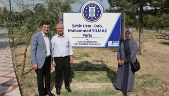 Şehit Muhammed Yılmaz'ın Anısı, Parkta Yaşatılacak