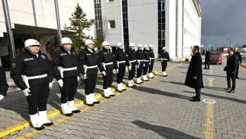 Vali Hüseyin Aksoy’dan Emniyet Müdürlüğüne Veda Ziyareti