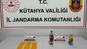 Kütahya’da Jandarmadan Yasaklı Madde Operasyonu