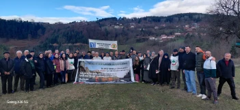 Bozcaarmut'taki doğa yürüyüşü jandarma tarafından durduruldu