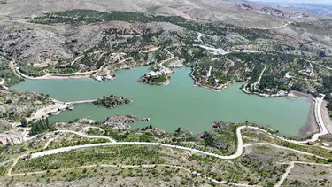 Sille Barajı'nda çevreci çözüm: 15 bin ton malzeme ekonomiye kazandırılıyor