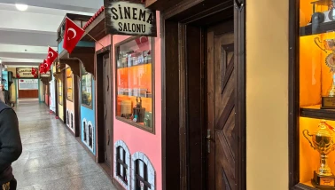 Atatürk MTAL’de sinema salonu açıldı