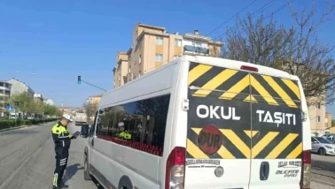 Eskişehir’de okul servisleri ve çevreleri denetlendi