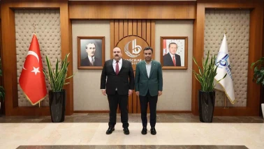 Başkan Hamamcı’dan Başkan Yıldız’a nezaket ziyareti