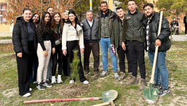 Emet MYO Öğrencileri Fidan Dikme Etkinliğinde Buluştu