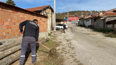 İnönü Belediyesi dış mahallelerde temizlik seferberliği başlattı