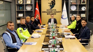 Kütahya OSB’de bağlantı yolu değerlendirme toplantısı düzenlendi