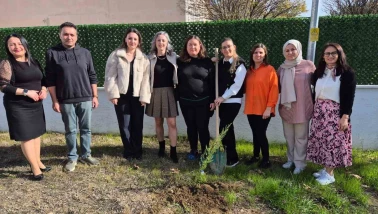 Orman Yangınları Sonrası Öğretmenlerden Anlamlı Fidan Bağışı