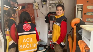 Eskişehir'de Minik Öğrencilere Acil Durum Bilinci Kazandırıldı