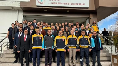 112’nin Kahramanları Acil Sağlık Hizmetleri Haftası’nda Buluştu