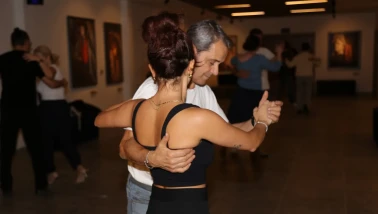 Eskişehir'de Tango Etkinliği Renkli Görüntülere Sahne Oldu