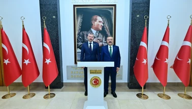 Belarus Büyükelçisi Glaz, Eskişehir Valisi Aksoy’u Ziyaret Etti