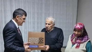 Başkan Eyüp Kahveci’den şehit polis Alaattin Özdemir’in ailesine ziyaret