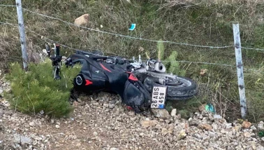 Bilecik’te Motosiklet Köprüden Düştü: 1 Yaralı