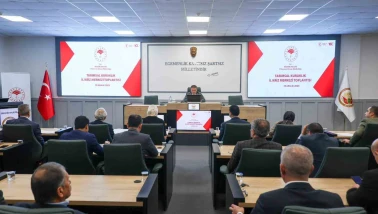 Vali Sözer Başkanlığında Kuraklık ve Hayvanları Koruma Toplantıları Yapıldı