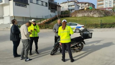 Bilecik’te Motosiklet ve ATV Kullanıcılarına Trafik Denetimi