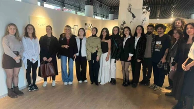 BŞEÜ’lü Öğrenciler İstanbul’daki Prestijli Sergide Yer Aldı