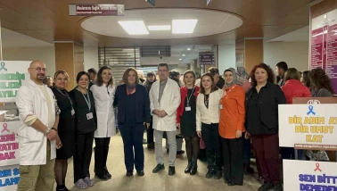 ESOGÜ Hastanesinde Kanserli Çocuklar İçin Dayanışma Sergisi