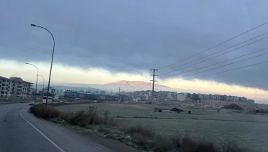 Kütahya Semalarında Sis Öncesi Görsel Şölen