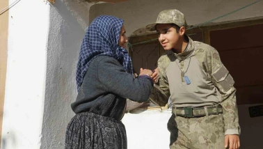 Otizmli Cafer’in asker olma hayali Şuhut’ta gerçek oldu