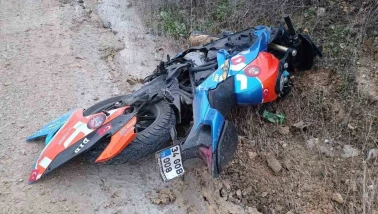Osmaneli’nde Trafik Kazası: Motosiklet Sürücüsü Yaralandı