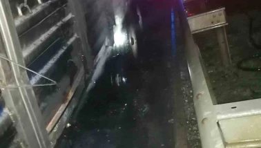 Karayolunda Korku Dolu Anlar: Seyir Halindeki Tırdan Alevler Yükseldi