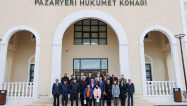 Pazaryeri’nin yeni kaymakamına ziyaret: Vali Sözer çalışmaları yerinde inceledi