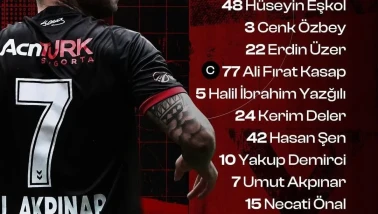 Eskişehirspor’un Ereğlispor Maçı 11’i Belli Oldu