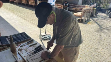 Ahşap Heykel Festivali’nde Kursiyer Eserleri Göz Doldurdu