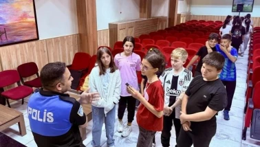 Polislik mesleği öğrencilere tanıtıldı, güven bilinci aşılandı