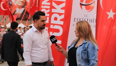 AKP Tepebaşı İlçe Başkanından 15 Temmuz Demokrasi ve Milli Birlik Töreni için "Cumhurbaşkanımızın İzinde Kefenimizi Giyerek Çıktık" İfadesi