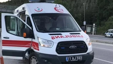 Bilecik'te Motorlu Bisiklet Kazası