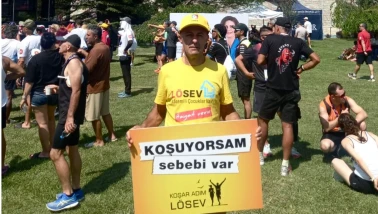 Koşar Adım LÖSEV Gönüllüleri, Eskişehir Yarı Maratonu’nda umut için koştu