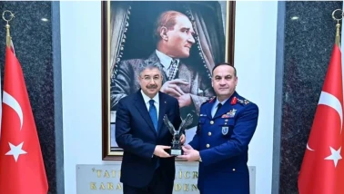 Hava Orgeneral Rafet Dalkıran’dan Vali Erdinç Yılmaz’a Hayırlı Olsun Ziyareti