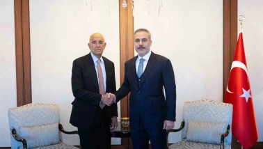 Bakan Fidan ile ABD’li Temsilci Barrack Ankara’da Görüştü