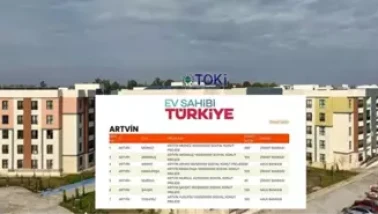 TOKİ Artvin kura çekilişi ne zaman, saat kaçta? TOKİ Artvin konut kurasına katılacaklar listesi!