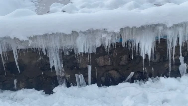 Erciş'te dondurucu soğuk etkili oluyor: Hayat buz kesti!