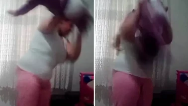 Kan donduran şiddet: Baba gizli kamera yerleştirince gerçek ortaya çıktı